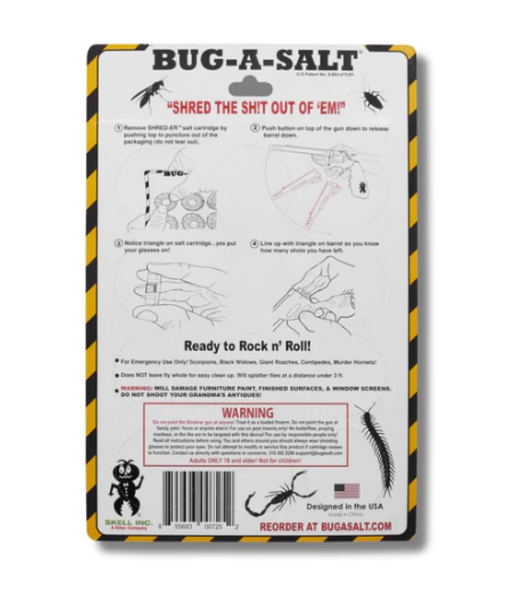 BugASalt Ammo for Shreder 12pk SHREDAMMO Acme Tools