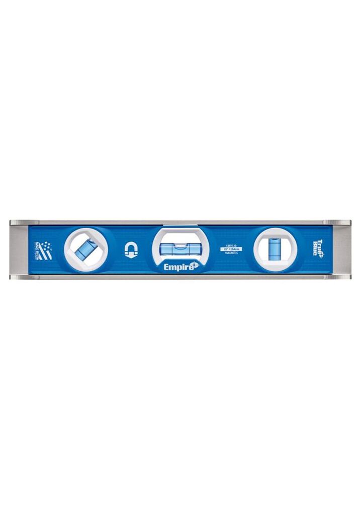 Empire Level 10in True Blue Rare Earth Magnetic Torpedo Level, large image number 3