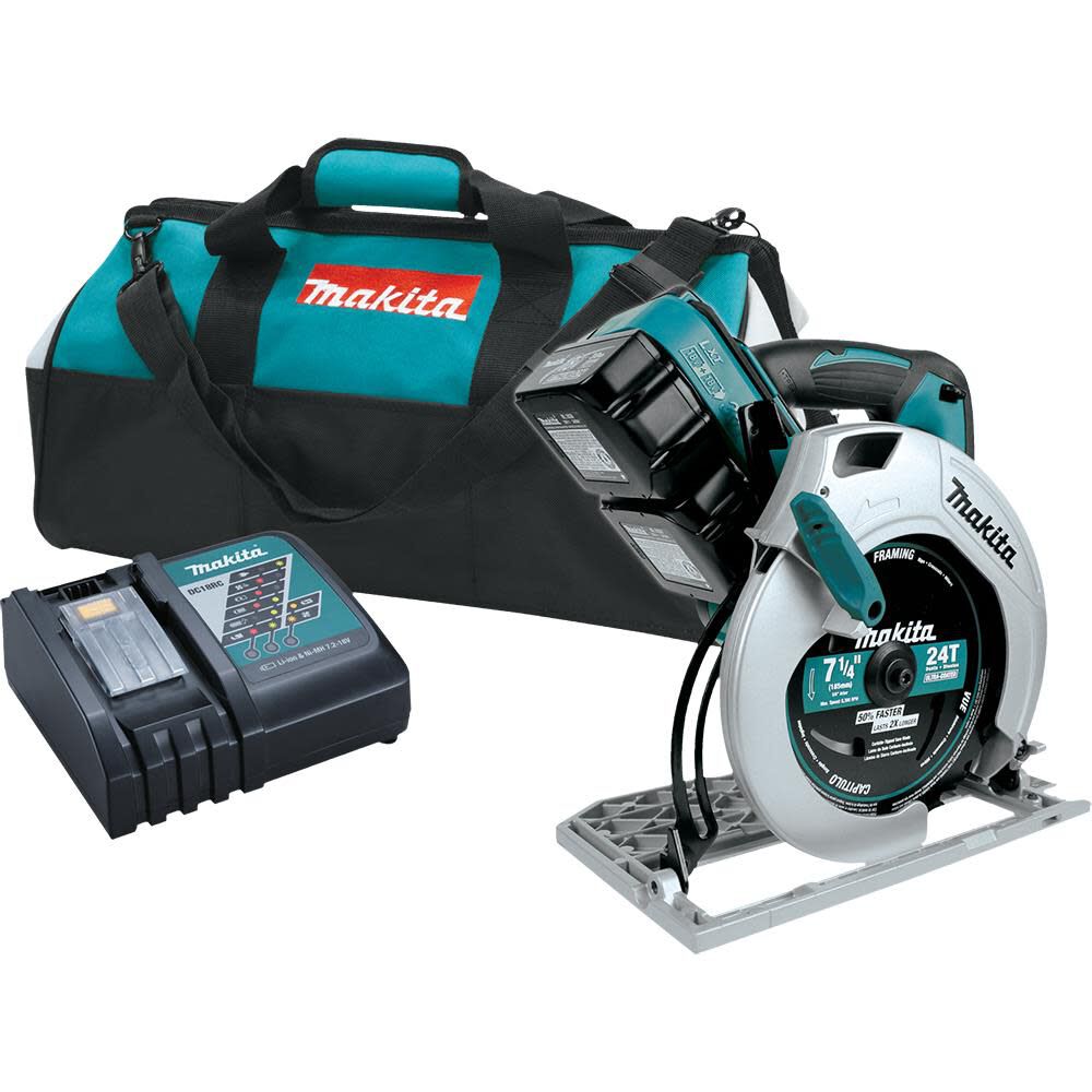 Makita 18V X2 LXT Lithium Ion 36 V Cordless 7 1 4 In. Circular Saw