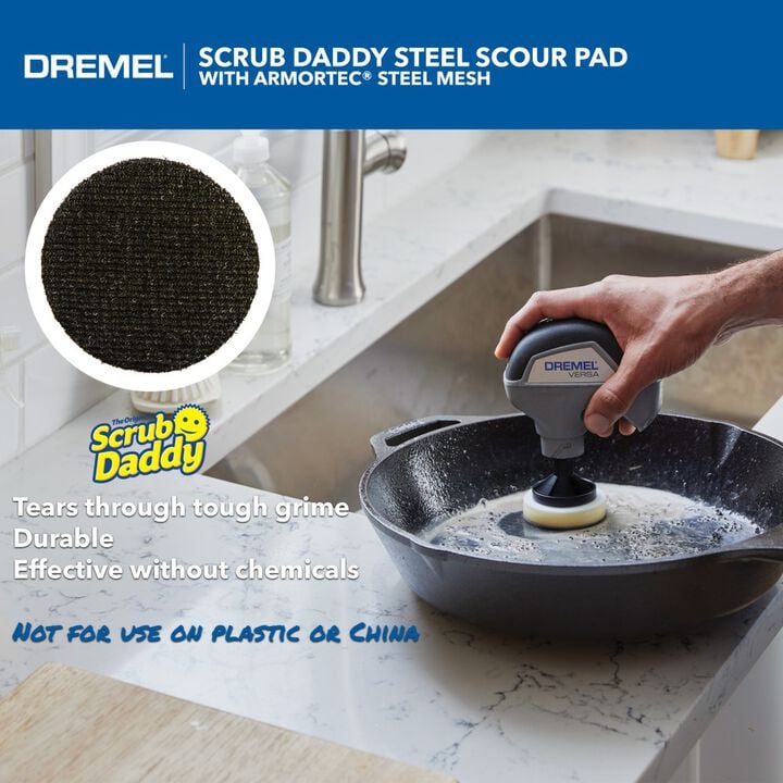 Dremel Scrub Daddy Pads for Versa 5 Piece, large image number 6