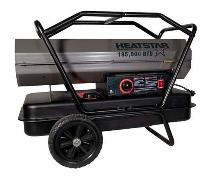 Heatstar HS185KT 110V 20A 185000 Btu Kerosene Forced Air Heater, large image number 1