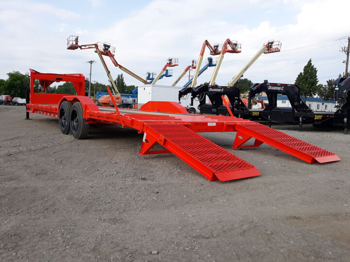 Diamond C LPX208L 28 Ft. Low Profile 18000 Lbs Gooseneck Trailer, large image number 7