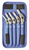Bondhus 5 piece Chrome Torx Hex Pro Wrench Set - Sizes: T40-T55, small image number 1