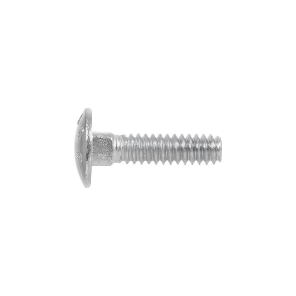 Hillman 1/4-20 x 4in Zinc Carriage Bolt 100pk, large image number 2