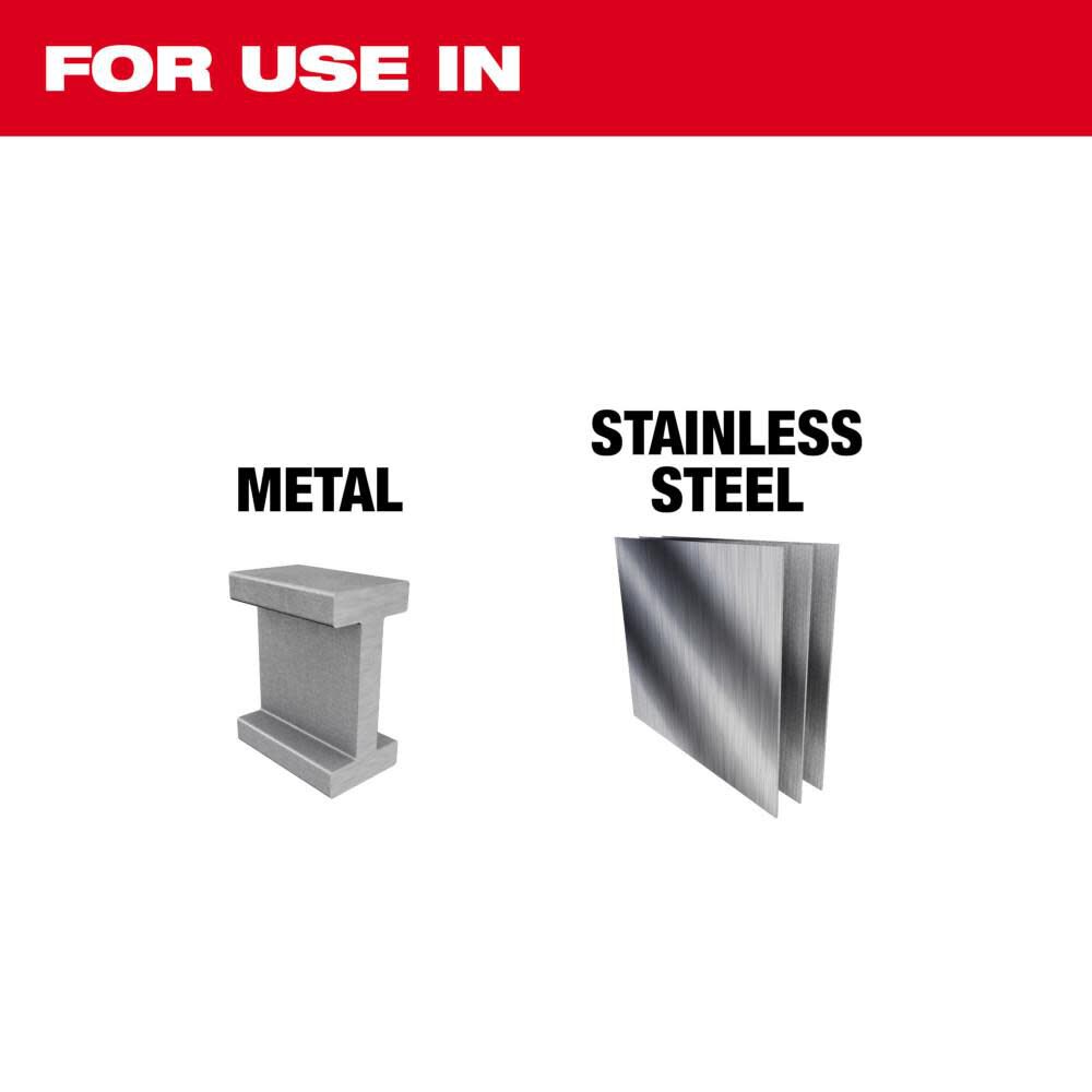 Milwaukee 1-1/2 Inch Reinforced Cut-Off Wheels, large image number 2
