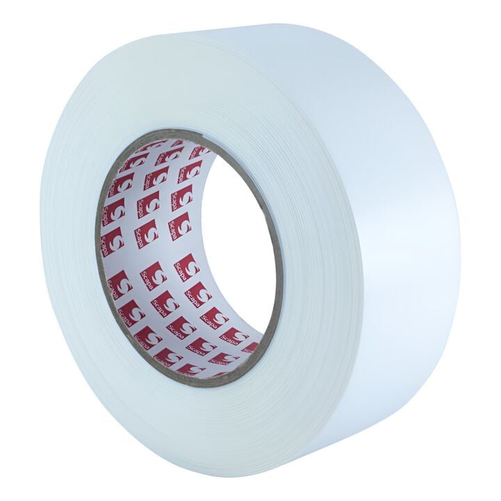 Aramsco 72 mm x 55 m Polyethylene Adhesive Tape White
