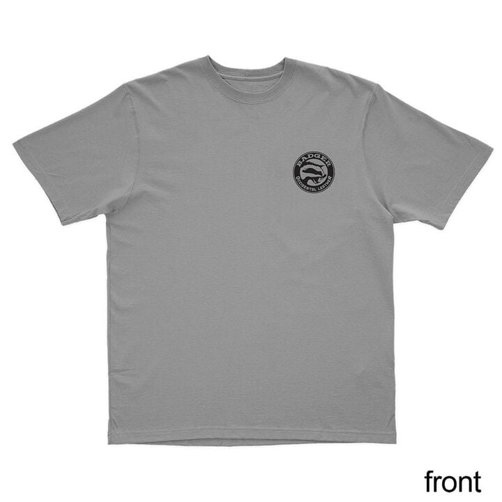 Badger Tool Belts Oversized Cotton T-Shirt, Grey, 3XL