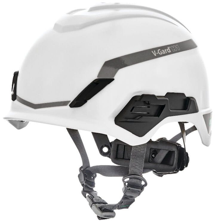 MSA Safety Works V Gard H1 Novent Fas Trac III Pivot Safety Helmet, large image number 0