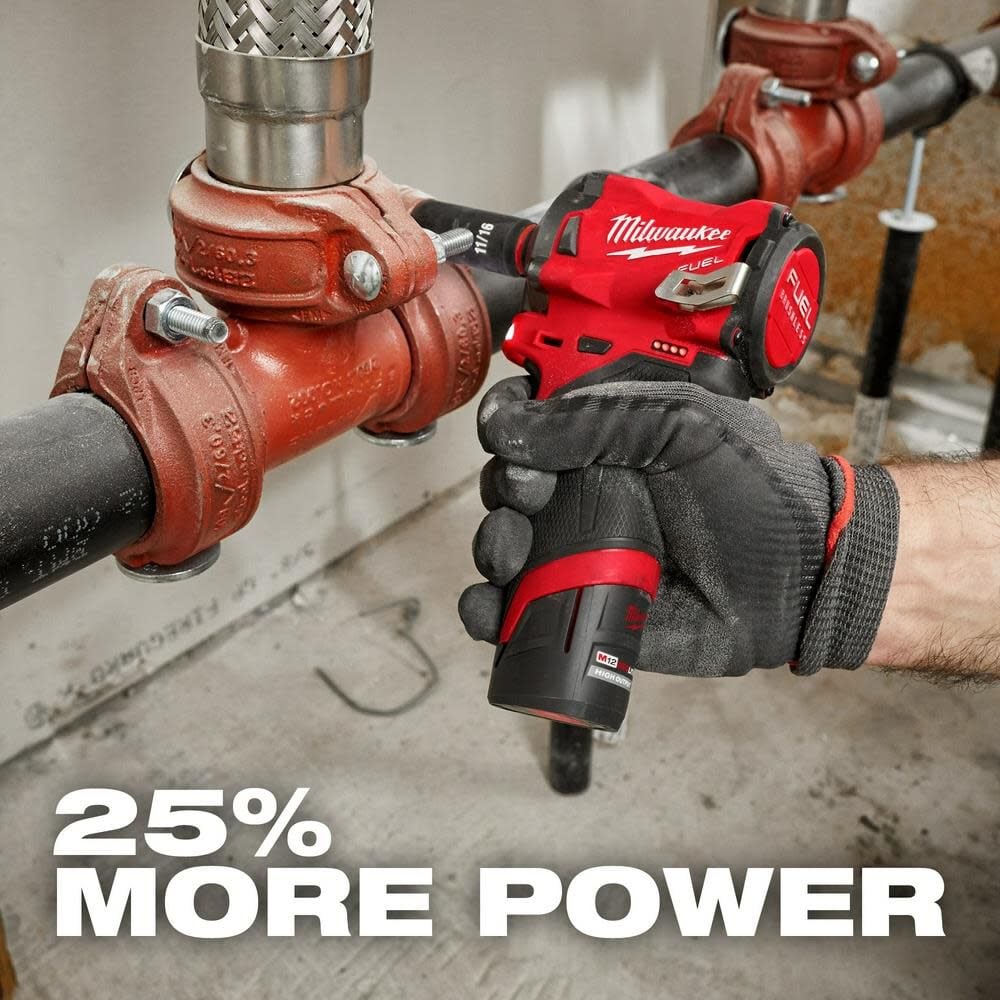 Milwaukee M12 REDLITHIUM HIGH OUTPUT CP 12V 2.5Ah Lithium Ion Power Tool Battery Pack, large image number 6