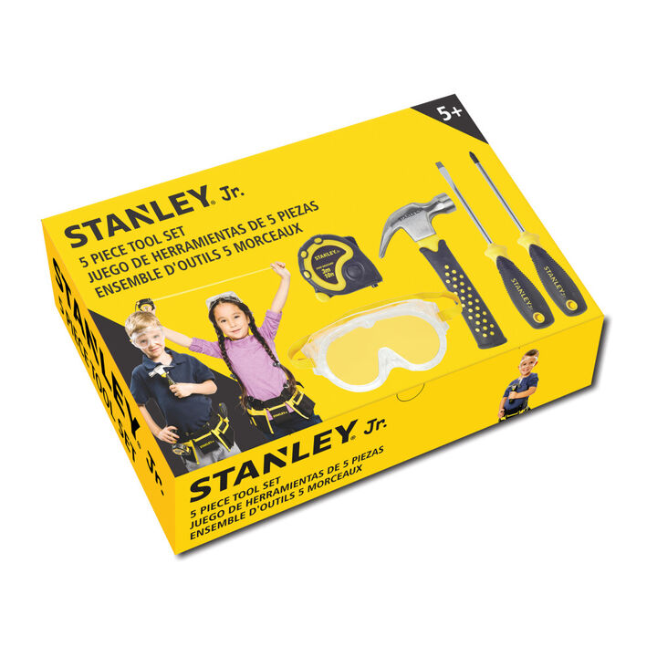 Stanley Jr Construction Play Tool Set 5pc, large image number 1