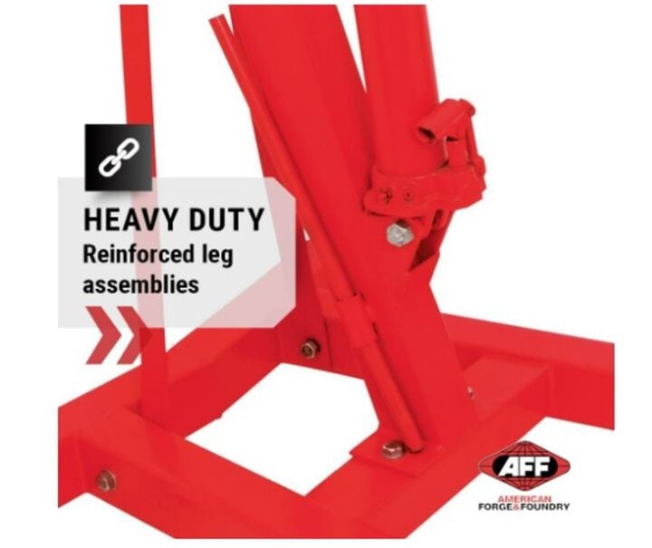 American Forge 3 Ton Heavy-Duty Engine Crane, 6000 lbs Capacity, large image number 1