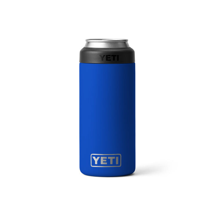 YETI 12oz Rambler Colster Slim Can Cooler Royal Blue