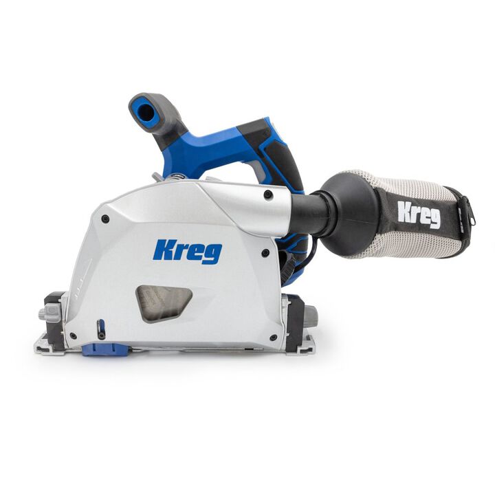 Kreg 20V Ionic Drive 6-1/2 Inch Plunge Cut Track Saw & 62 Inch Guide Track Bundle, large image number 1