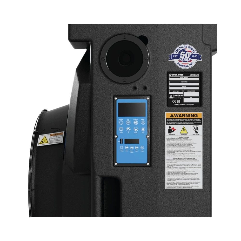 Cool Boss CB-36L 12615 Cfm 115 Gallon 110V/60Hz 70-90 dB Shop Fan, large image number 7