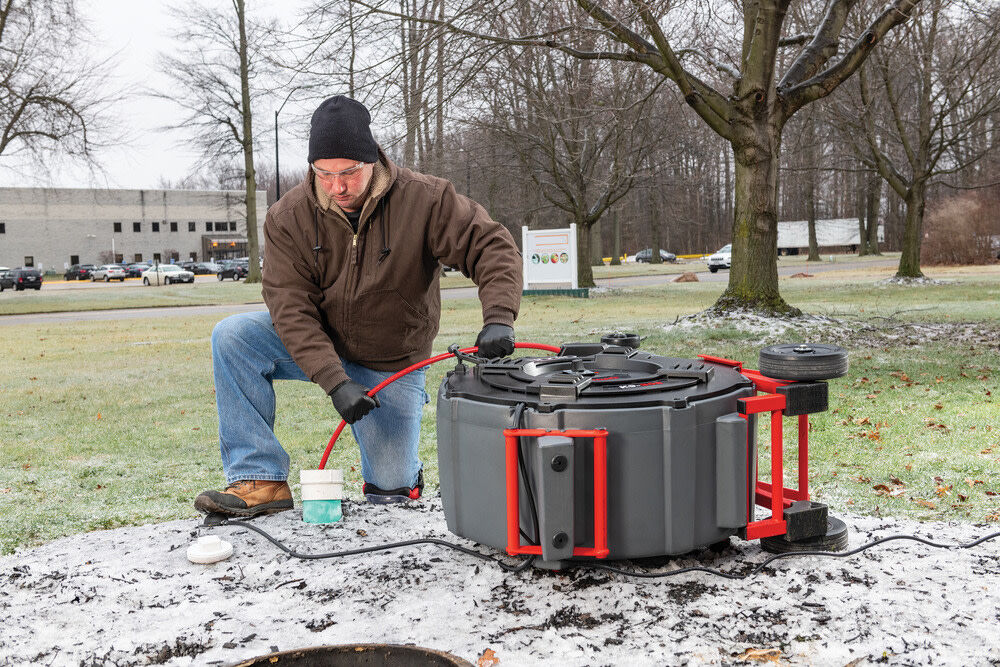 Ridgid K9306 FlexShaft 125 Feet Drain Cleaning Machine 66593 from