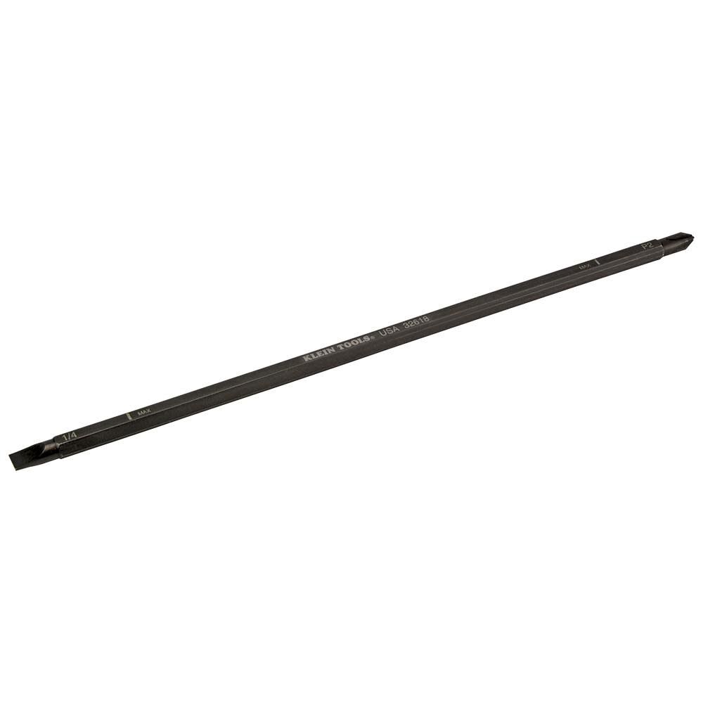 Klein Tools Adjustable Screwdriver Blade #2Phillips & 1/4inch Slotted, large image number 2
