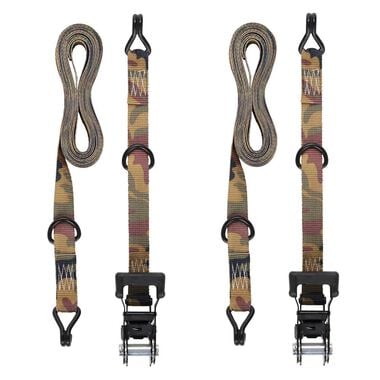 Keeper 1-1/4-in x 16-Ft Ratchet Tie-Down 2 Pack
