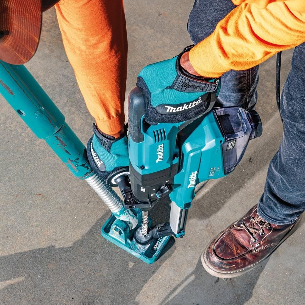 Makita 1 Inch SDS-PLUS AVT Rotary Hammer with HEPA Dust Extractor (D-handle), large image number 9