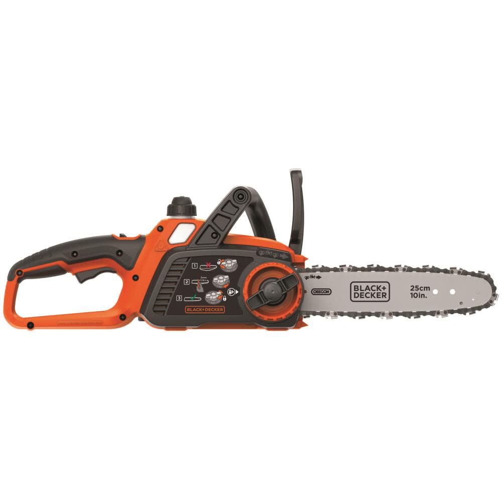 Black and Decker 10 Inch 20V MAX Lithium Chainsaw, large image number 3