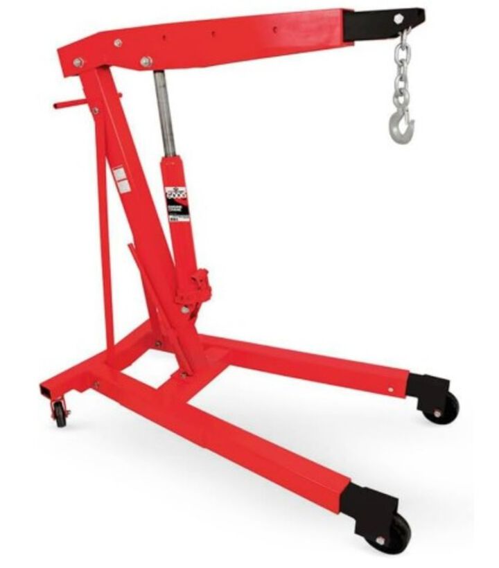 American Forge 3 Ton Heavy-Duty Engine Crane, 6000 lbs Capacity