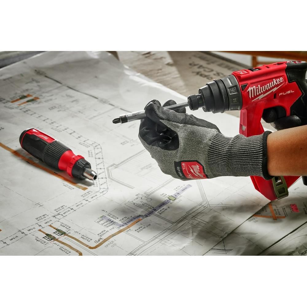 Milwaukee 27-in-1 Ratcheting Multi-Bit Screwdriver, large image number 8