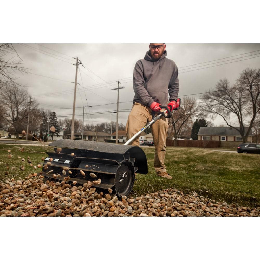 Milwaukee power rake hotsell