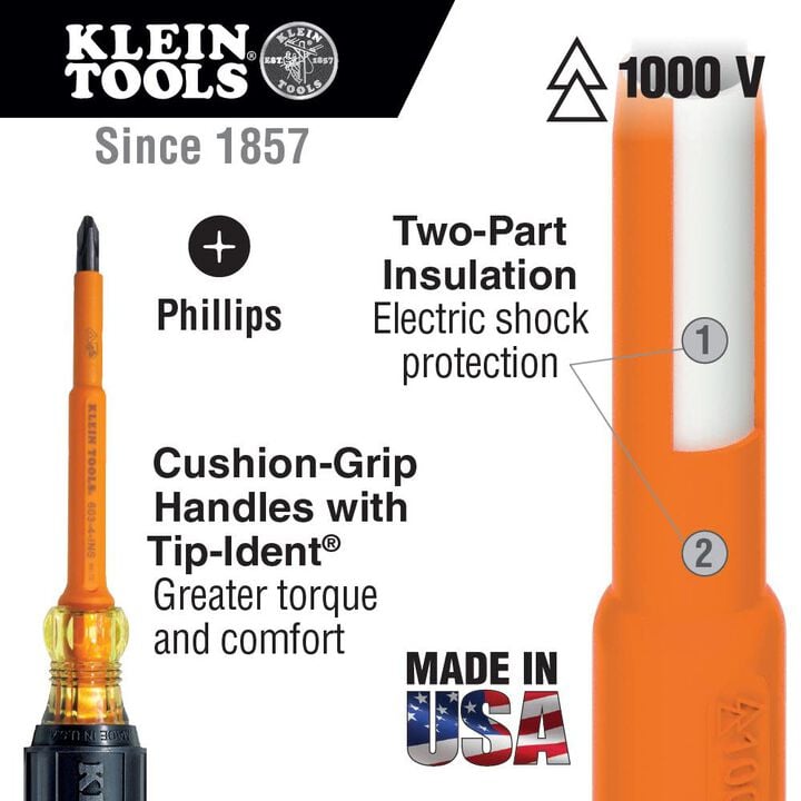 Klein Tools 13 Piece Insulated Utility Tool Kit, large image number 1