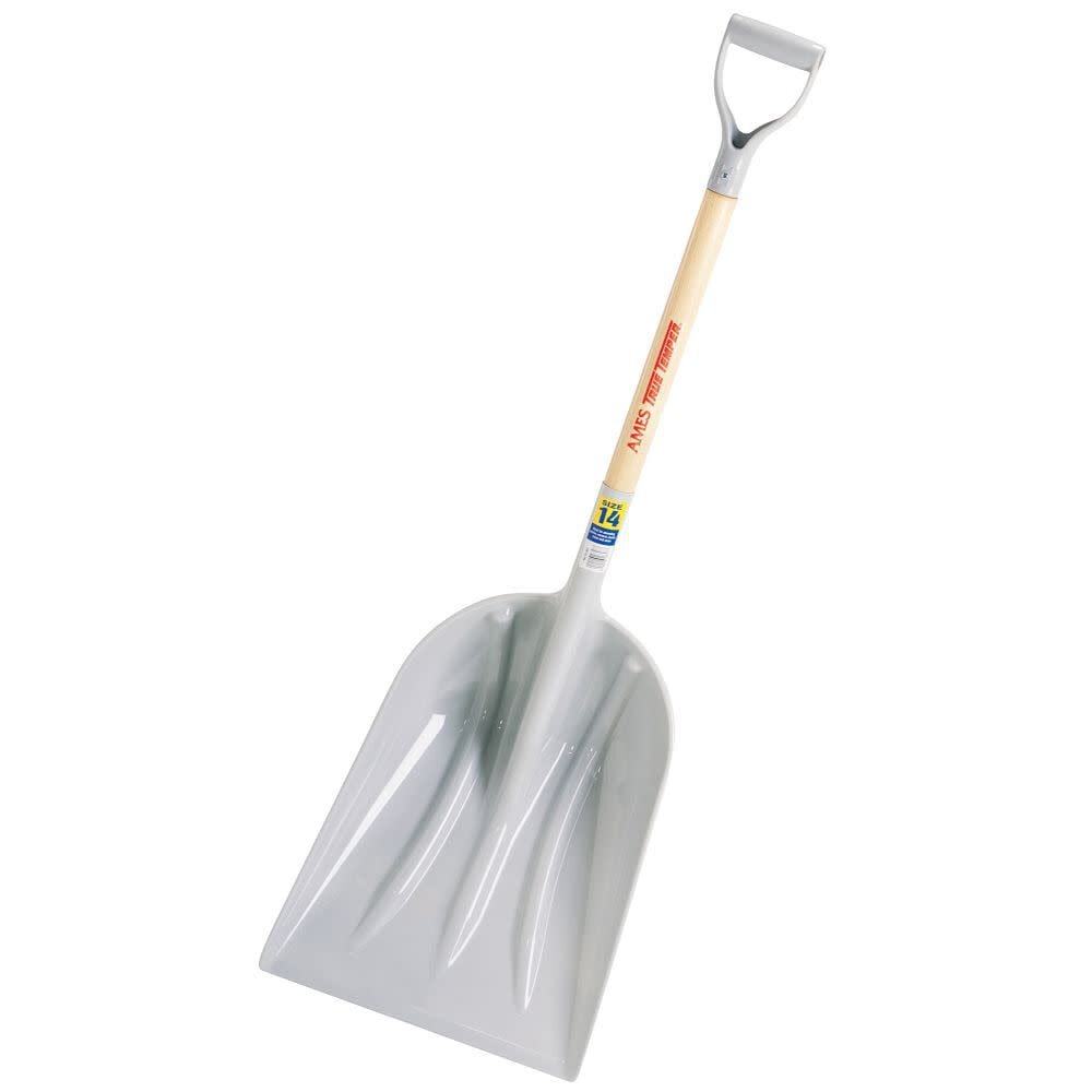 True Temper #14 Poly Blade Scoop with 27 in. D-Grip Wood Handle, large image number 2
