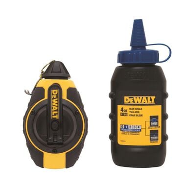DEWALT 3:1 Chalk Reel with Blue Chalk