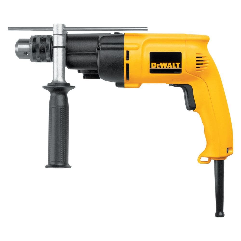 Dewalt 1 2 In 78 Amp Heavy Duty Vsr Dual Range Hammerdrill Dw505