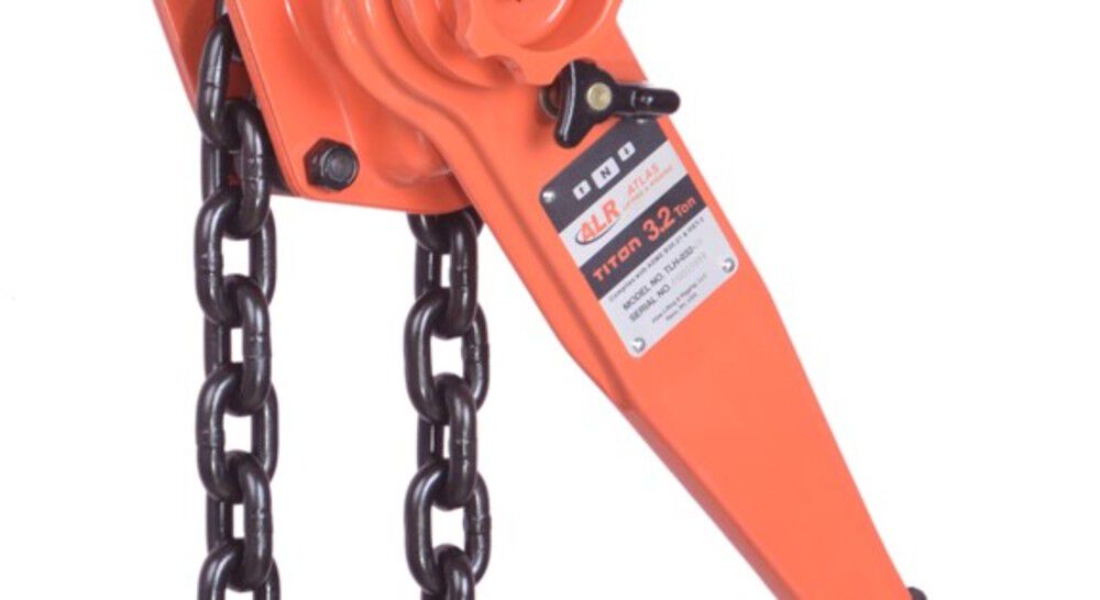 Atlas Lifting and Rigging Titon 3.2 Ton Lever Hoist 7050 lbs 20 Ft. Chain, large image number 2