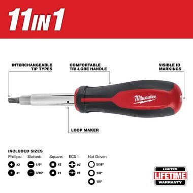 Milwaukee 11-in-1 Screwdriver ECX, large image number 2