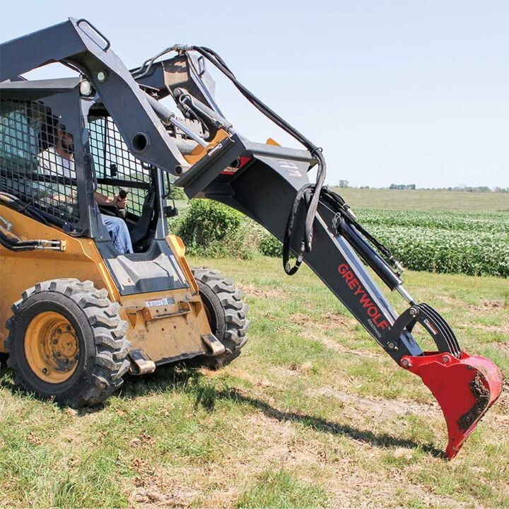 GreyWolf Attachments 12 Inch Skid Steer Backhoe Attachment, large image number 11