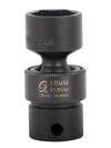 Sunex 3/8 Inch Drive 18mm Universal Impact Socket, small image number 1