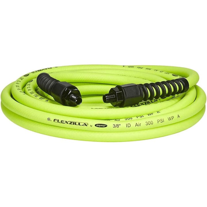 Flexzilla 3/8 Inch x 25ft ZillaGreen Repairable Air Hose