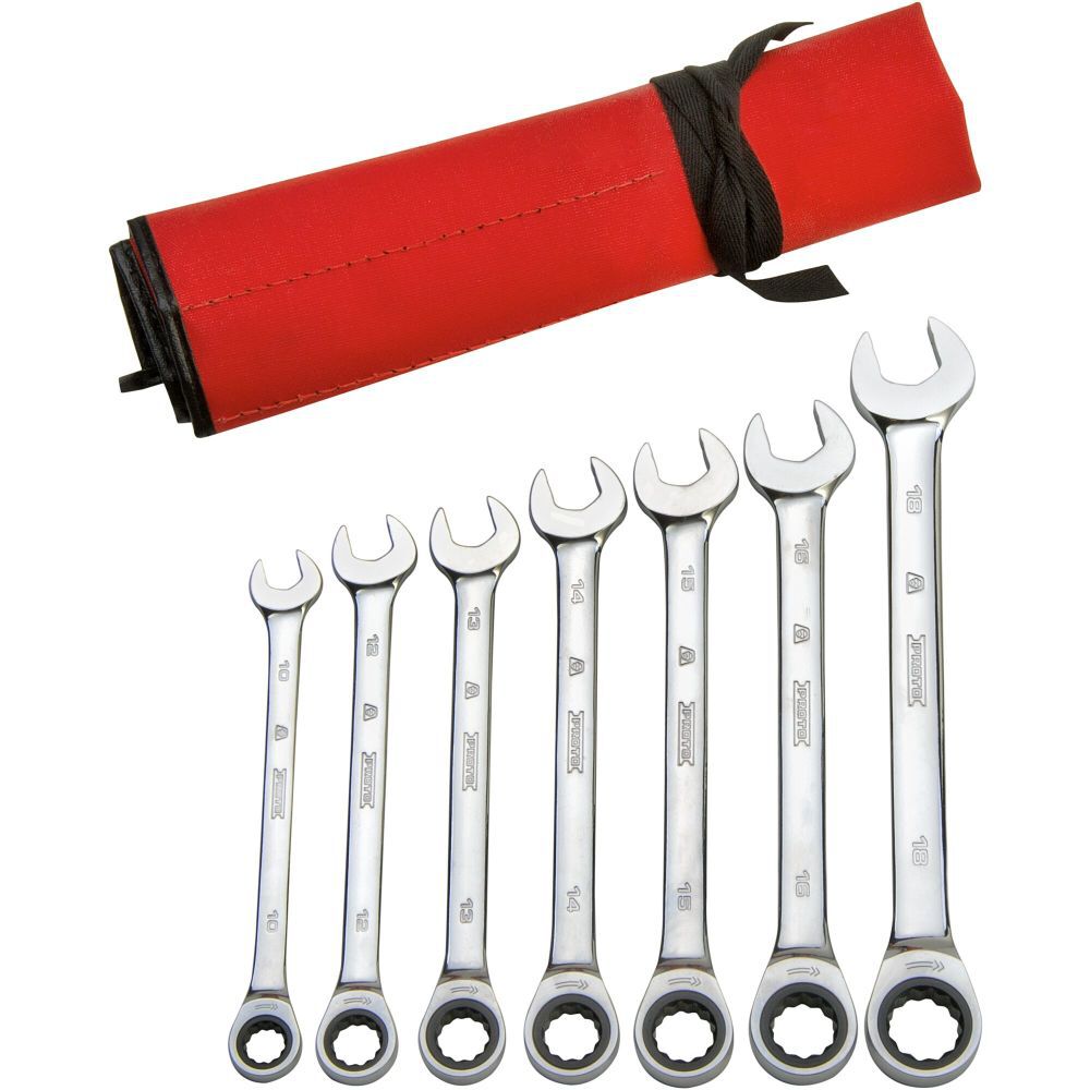 Proto Metric Ratcheting Wrench Set 12 Point 7pc, large image number 2
