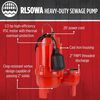 Red Lion 1/2HP 1200 GPH Sewage Pump with Tethered Float Switch, small image number 3