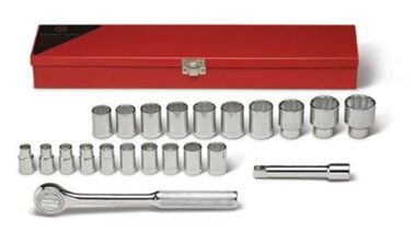 Wright Tool 1/2 In. Dr 22 pc. 12 pt Metric Socket Set