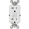 Leviton SmartlockPro GFCI Outlet 20A 125V Duplex White NEMA 5-20R, small image number 1