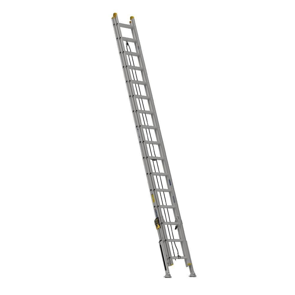 Werner 32 Ft. Type I Aluminum D-Rung Extension Ladder with LevelSafe Pro Leveler – D1332-2L