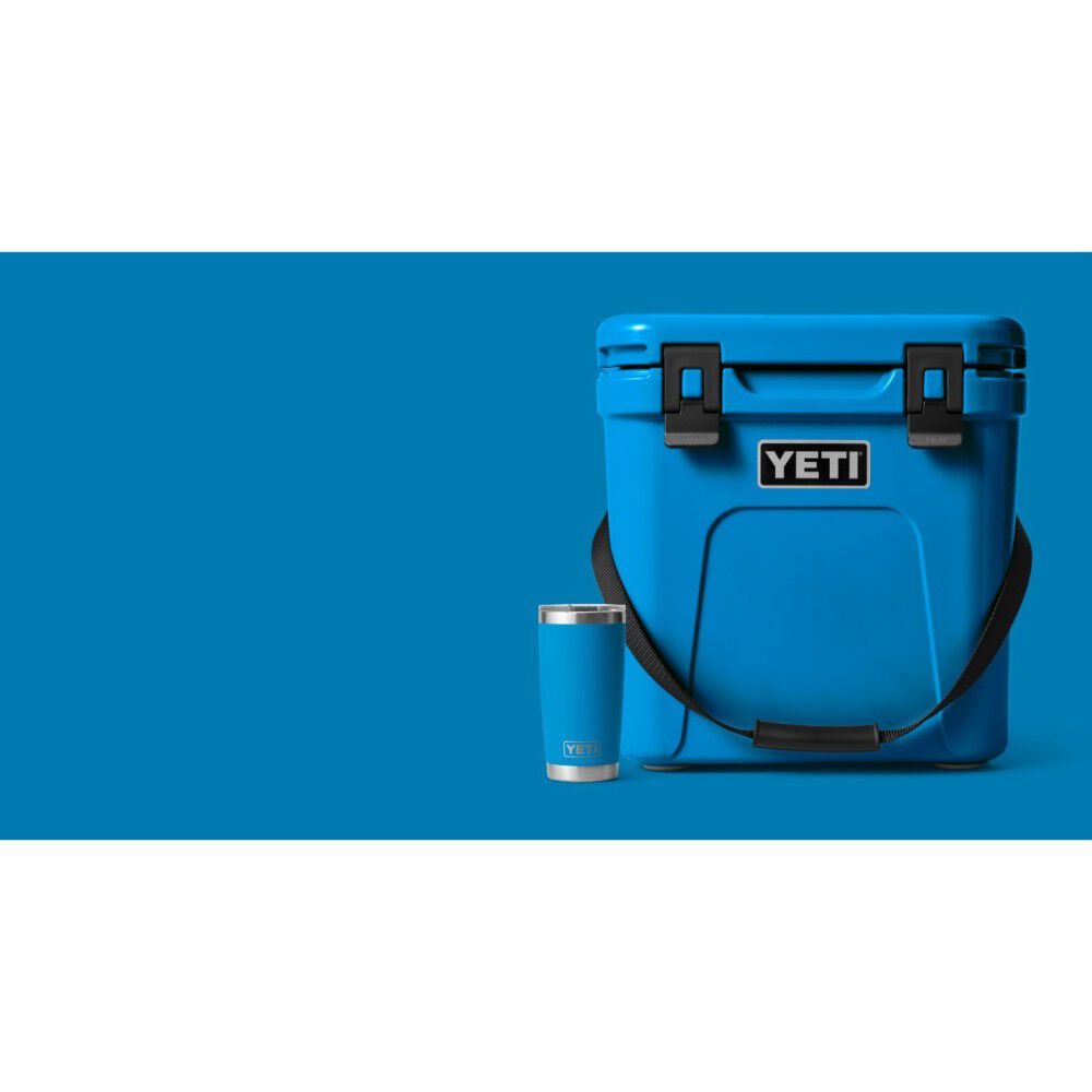 YETI Promotional Roadie 24 Big Wave Blue Permafrost Insulation Hard Cooler, large image number 9