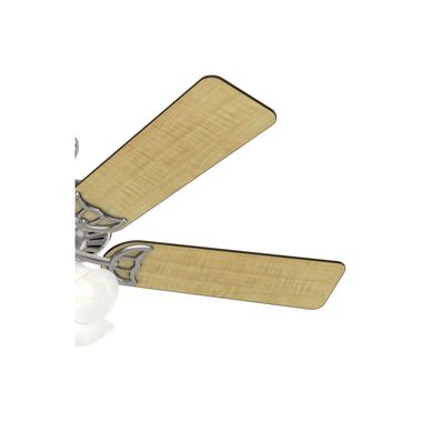 Hunter Fan Studio Series Ceiling Fan 52in Brushed Nickel Cherry, large image number 7