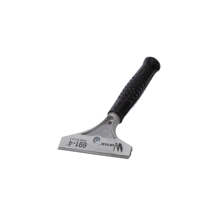Warner 4in Big Blade Wall Scrapers with Steel Handle, large image number 1
