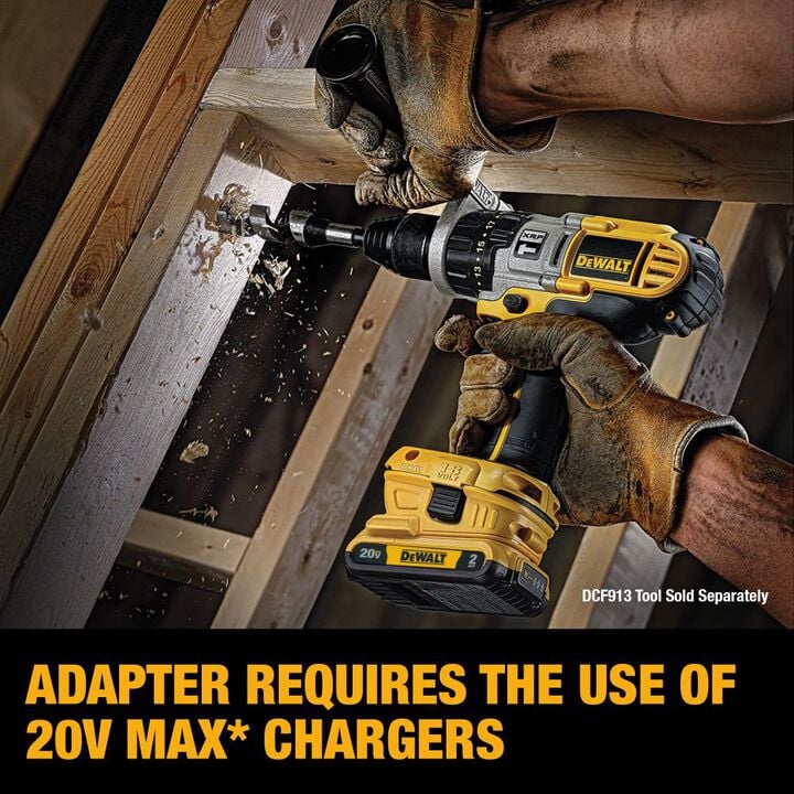 DEWALT 18V-20V Adapter Battery Combo Kit, large image number 5