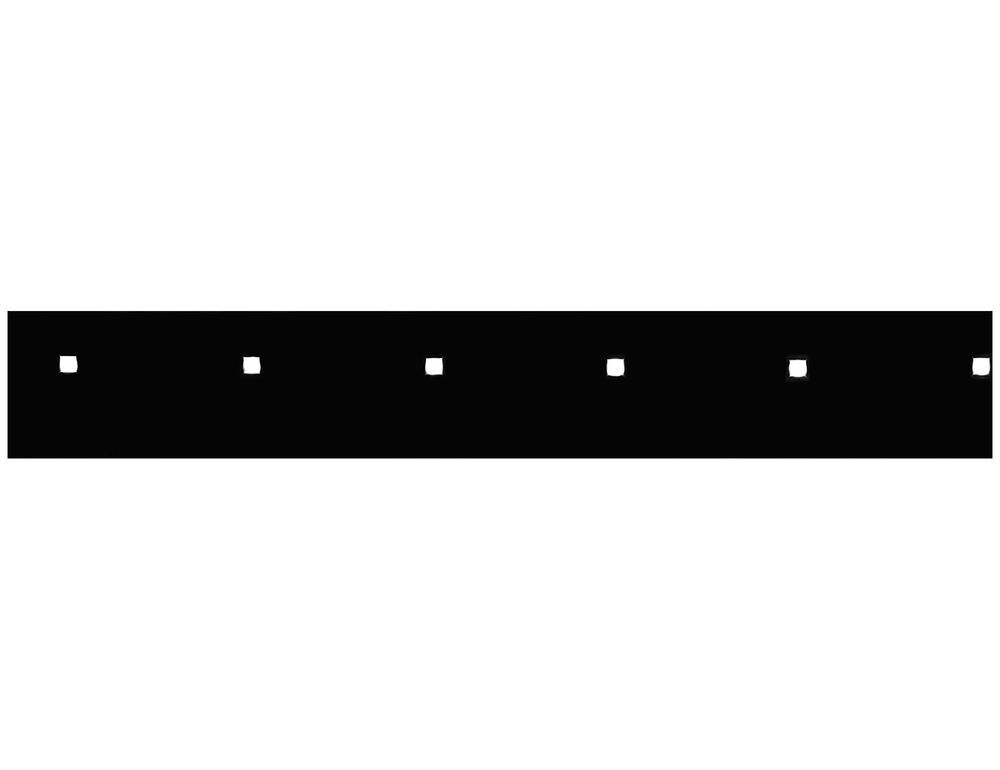 Buyers Products Company SAM Cutting Edge 1/2 x 6 x 90 Inch High Carbon Steel Replaces Meyer 09796HD, large image number 1