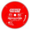 Diablo Tools 7-1/4in x 70 Tooth Steel Demon Metal Cutting Saw Blade, small