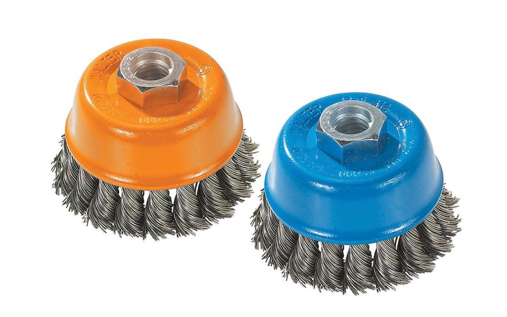 Walter 3 Inch Cup Brush with Knot-Twisted Wires, large image number 2
