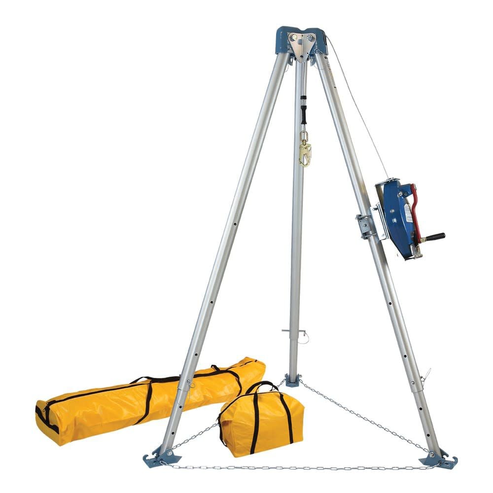 Falltech 11′ Confined Space Tripod System with 60′ SRL-R – 7500