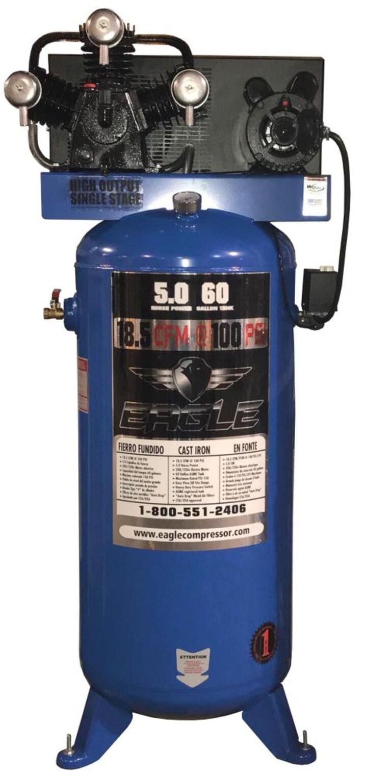Eagle Compressor 60 Gallon 5 HP Compressor