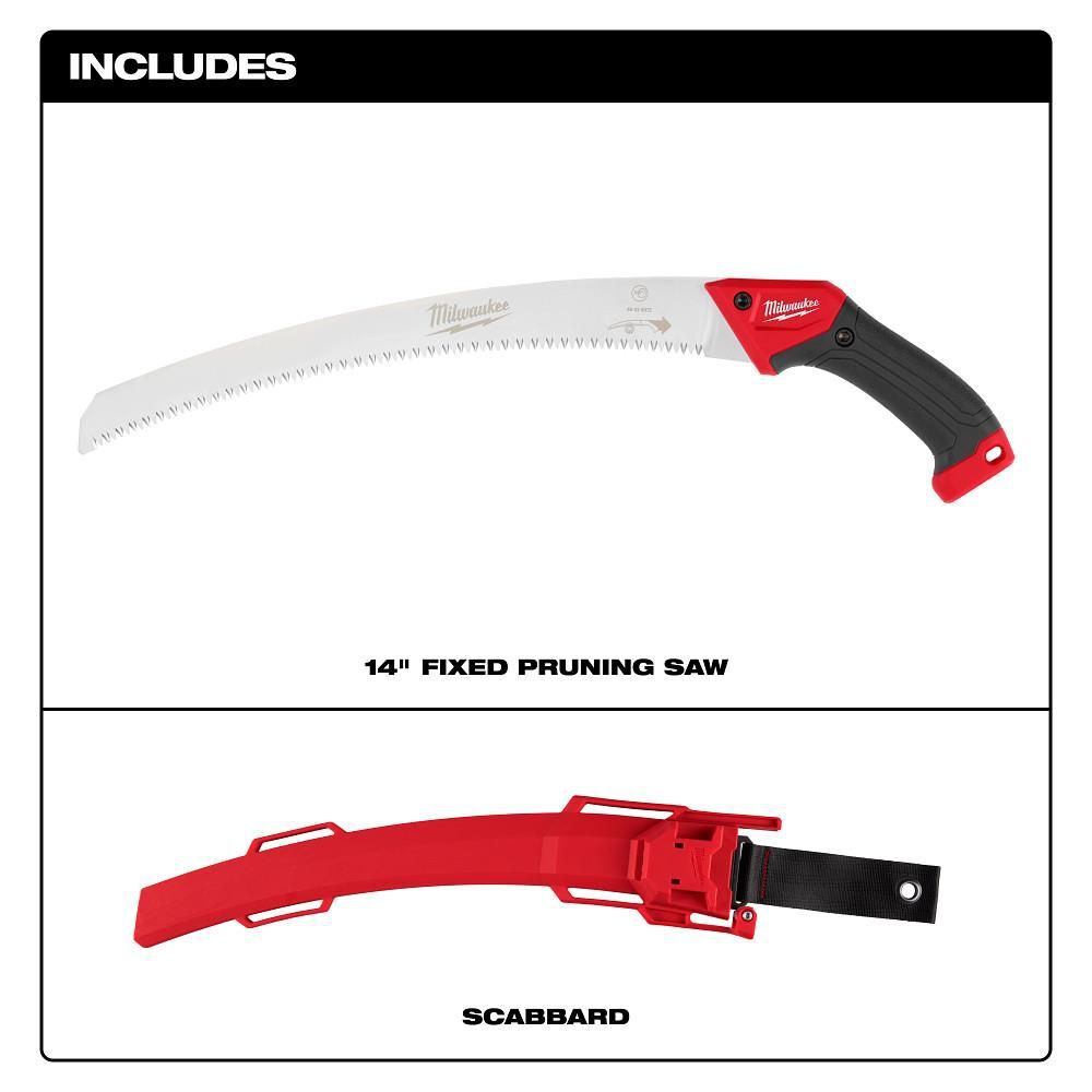 Milwaukee 14 Inch Fixed Pruning Saw, large image number 9